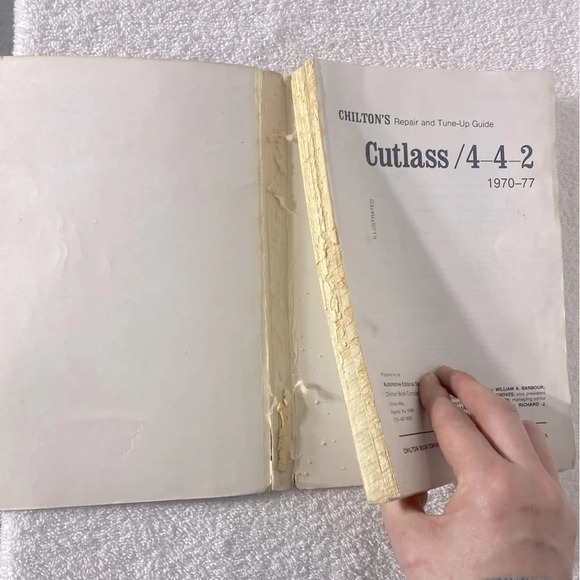 Vintage Chilton’s Cutlass /4-4-2 1970-77 Repair And Tune Up Guide - Picture 5 of 16